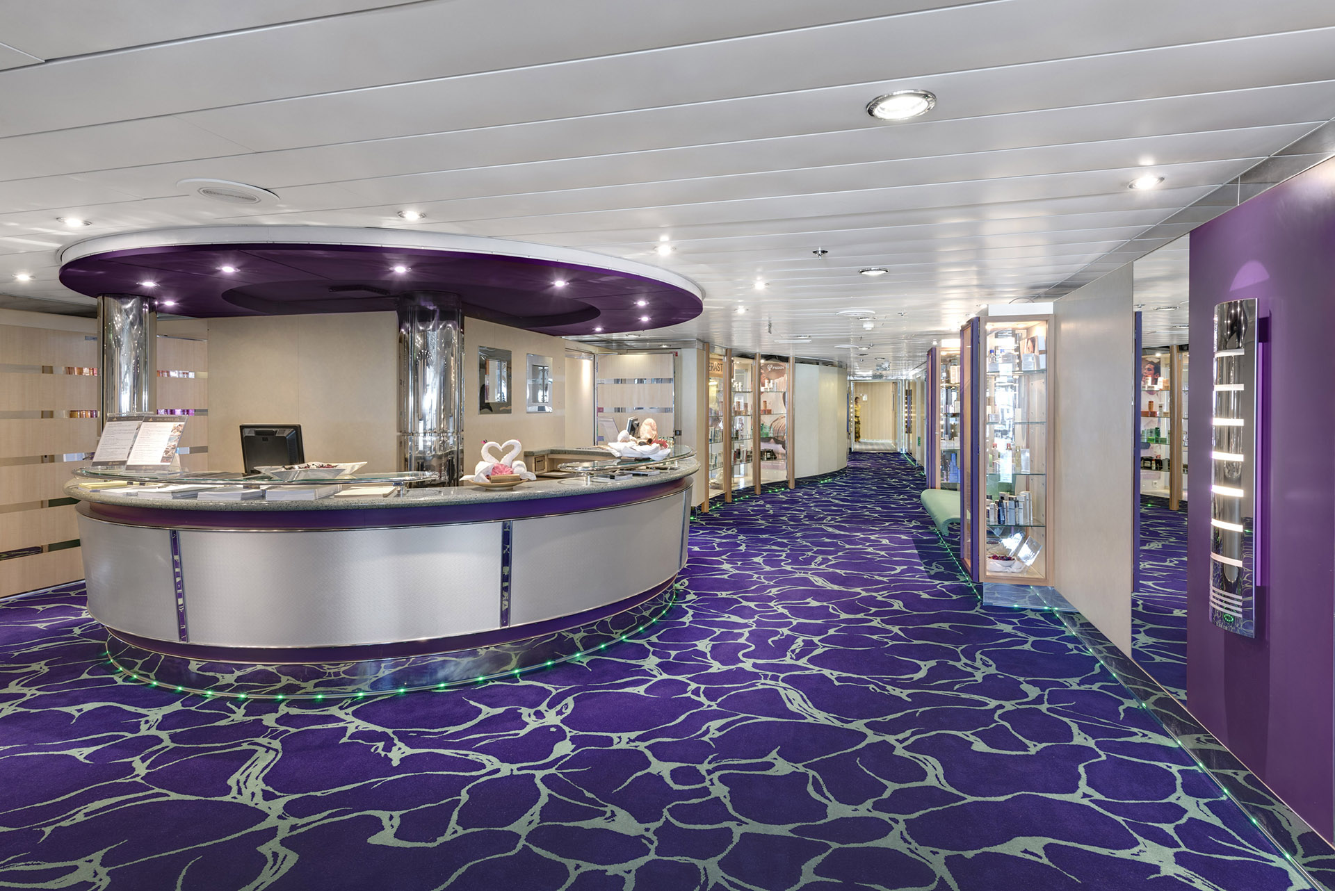 MSC Armonia, MSC Aurea Spa reception