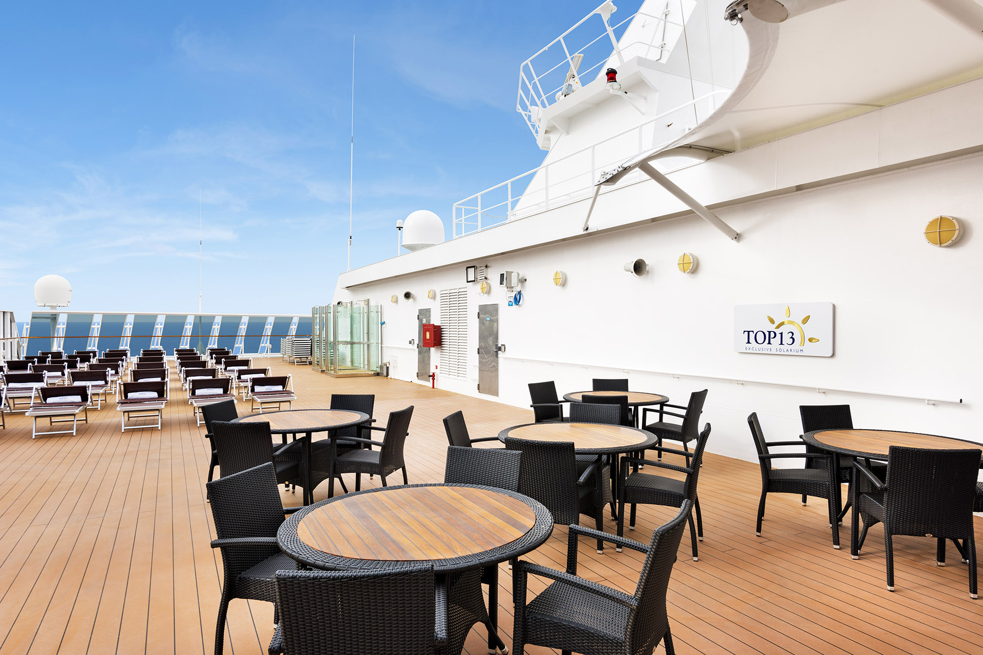 MSC Armonia, TOP 13 Exclusive Solarium