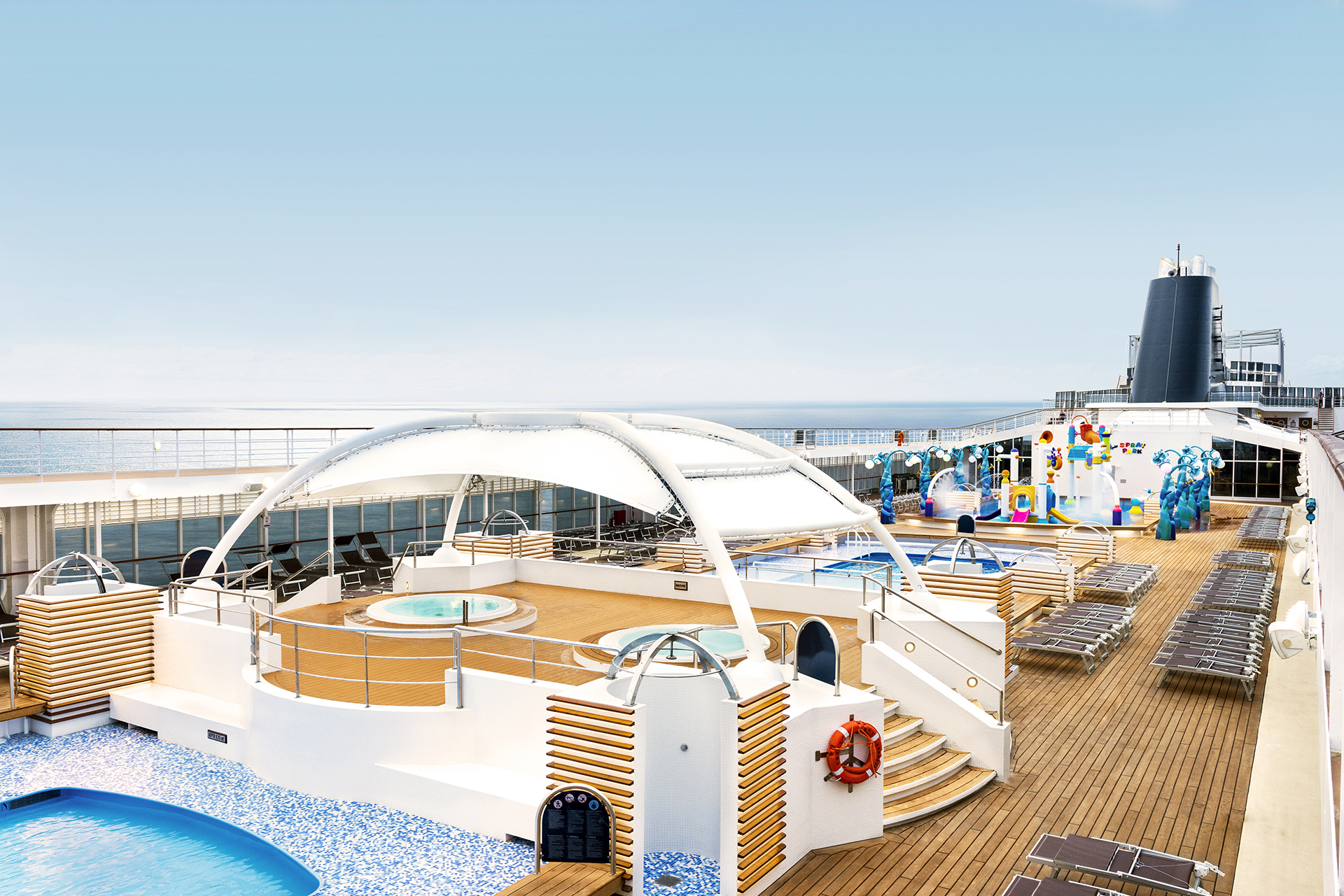 MSC Armonia, Le Piscine